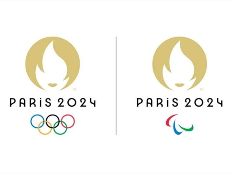 Logo París 2024. Foto: Twitter @Paris2024