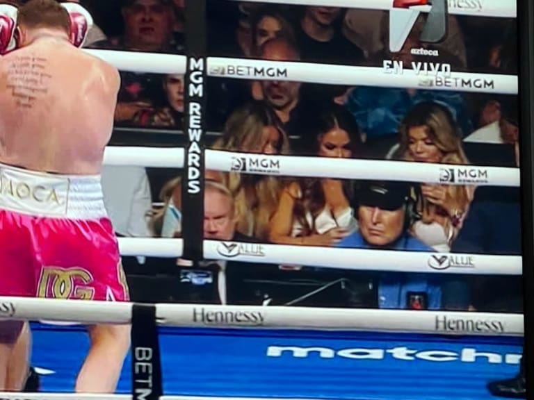 5 mujeres se robaron las.miradas en la pelea del canelo