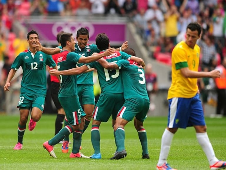 México derrotó a Brasil en Londres 2012 . Foto: Getty Images