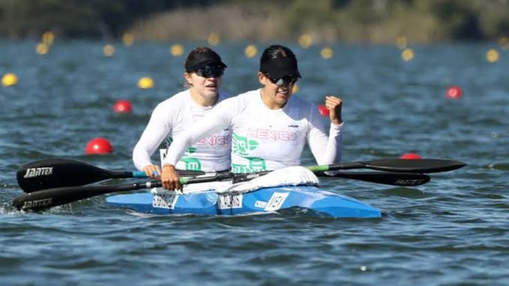 Beatriz Briones y Karina Alanís consiguieron plaza olímpica a París 2024 en canotaje