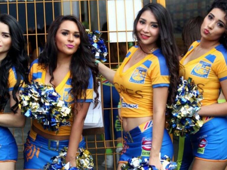 Porristas de Tigres. Foto: