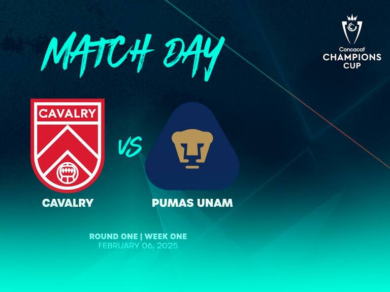 Pumas vs Cavalry: EN VIVO, dónde, cuándo y a qué hora ver la Concachampions