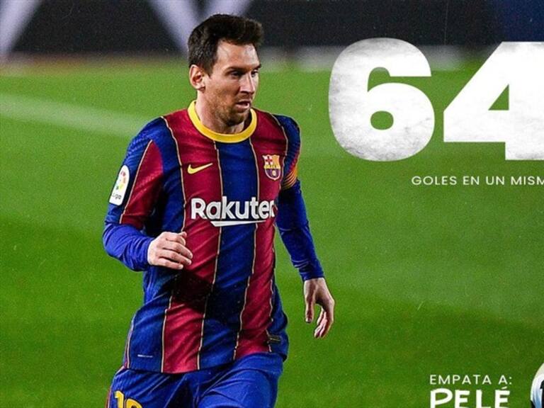 Messi y Pelé. Foto: W Deportes