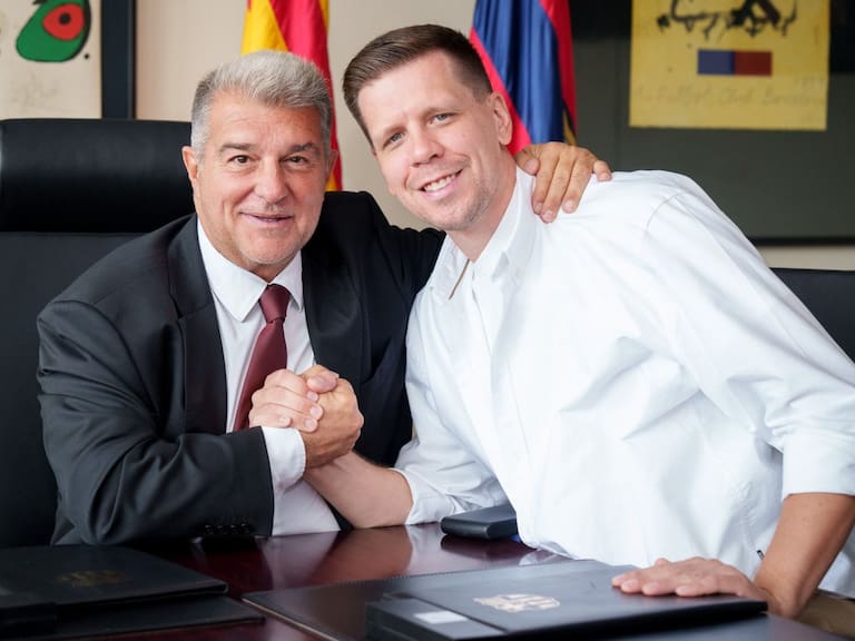 Wojciech Szczesny, nuevo portero del Barcelona tras la lesión de Ter Stegen