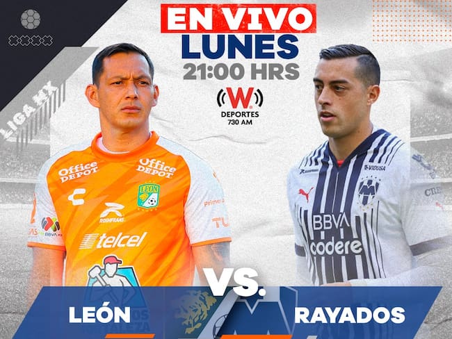 León vs Rayados, EN VIVO, horario y dónde ver Liga MX Jornada 9