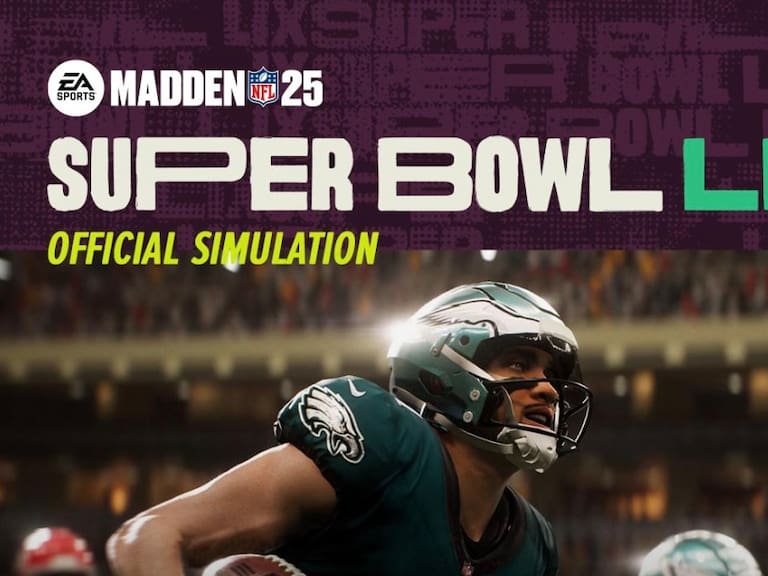 Madden NFL 25 hace su afamada simulación del Super Bowl LIX y arroja un resultado sorpresivo