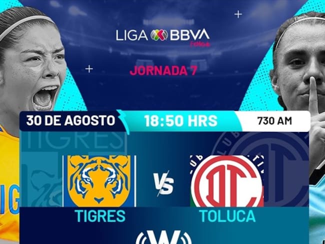 Tigres vs Toluca, en vivo, Liga Femenil MX, Grita MéxicoA21