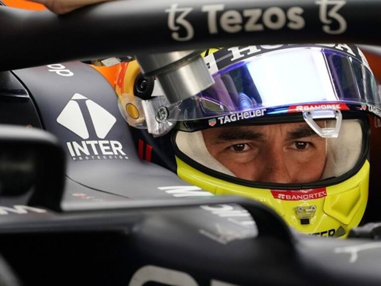 Sergio Pérez en Abu Dhabi . Foto: Getty