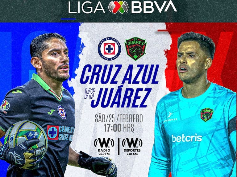 Cruz Azul vs Juárez desde la cancha del estadio Azteca