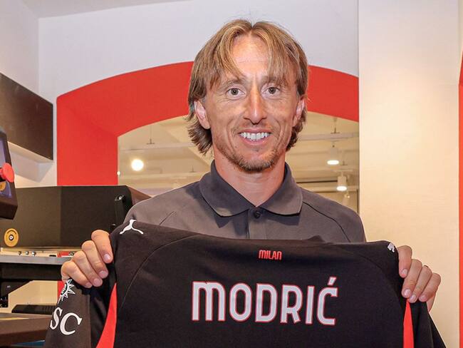 Luka Modric llega al AC Milan para escribir un nuevo legado
