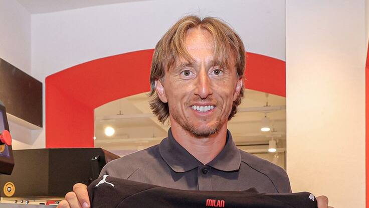 Luka Modric llega al AC Milan para escribir un nuevo legado