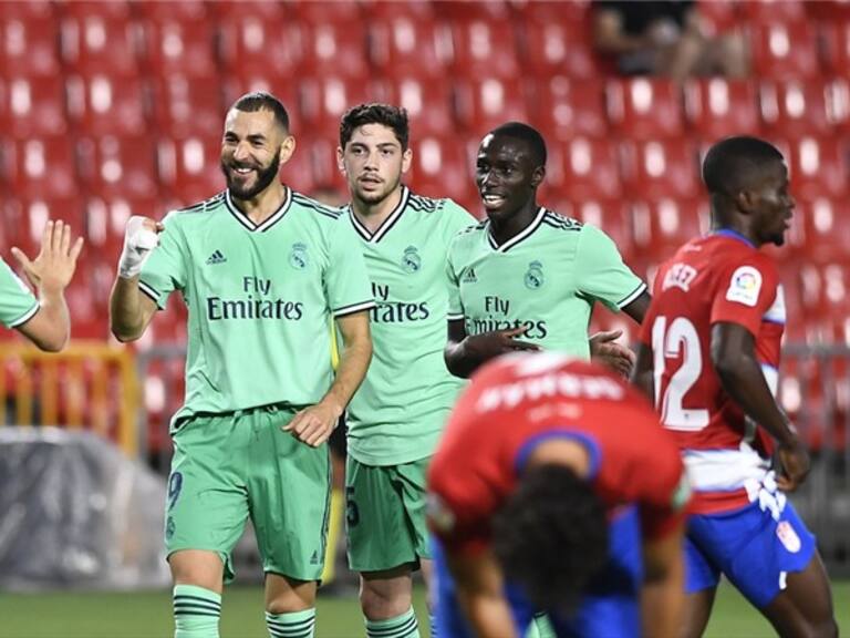 Real Madrid derrotó al Granada . Foto: Getty Images