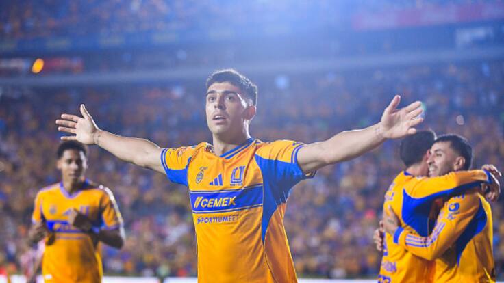 ¡Humillación al líder! Tigres golea a las Chivas en el Volcán con doblete de Juan Brunetta