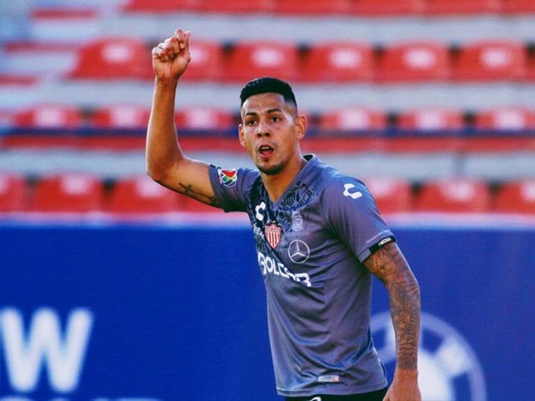 Mauro Quiroga con Necaxa. Foto: Getty Images