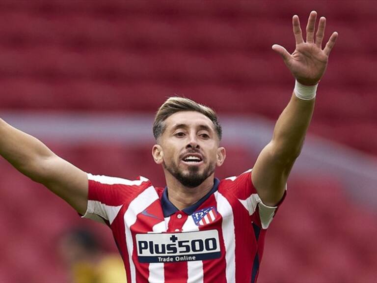 Héctor Herrera Atlético de Madrid. Foto: Getty Images