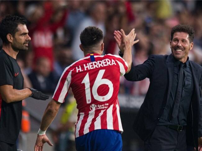"No le daba los minutos que se merecía", Simeone sobre la salida de Héctor Herrera