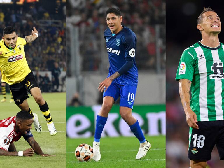 Mexicanos en la Europa League, resultados y posiciones