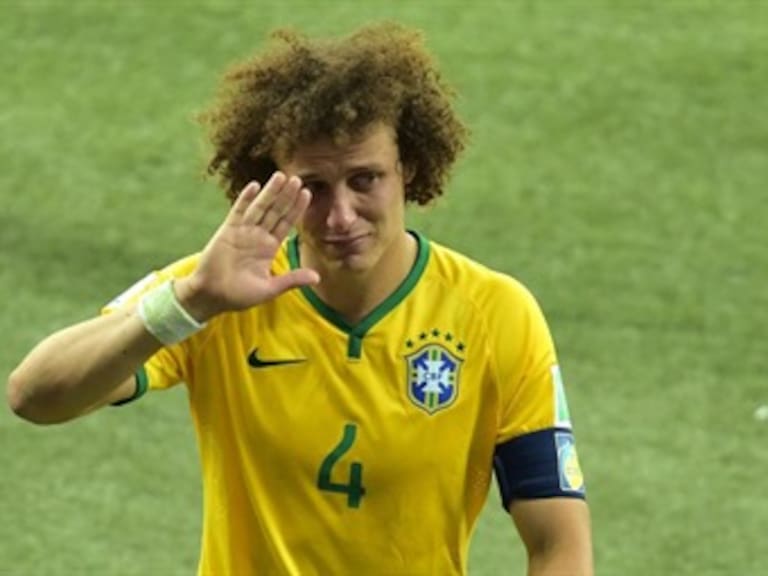 Se derrumba David Luiz y  pide perdón a todos los brasileños