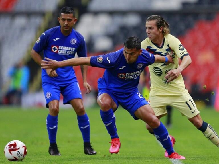 América vs Cruz Azul. Foto: GettyImages