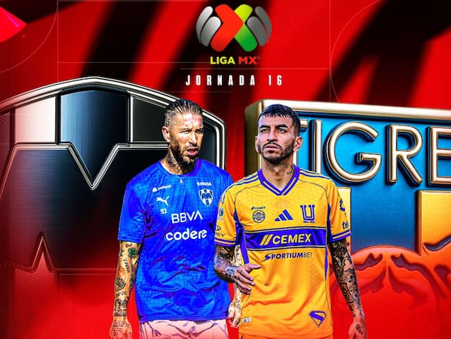 Monterrey vs Tigres: EN VIVO, dónde, cuándo y a qué hora ver el Clásico Regio de la Jornada 16 del Apertura 2025 Liga MX