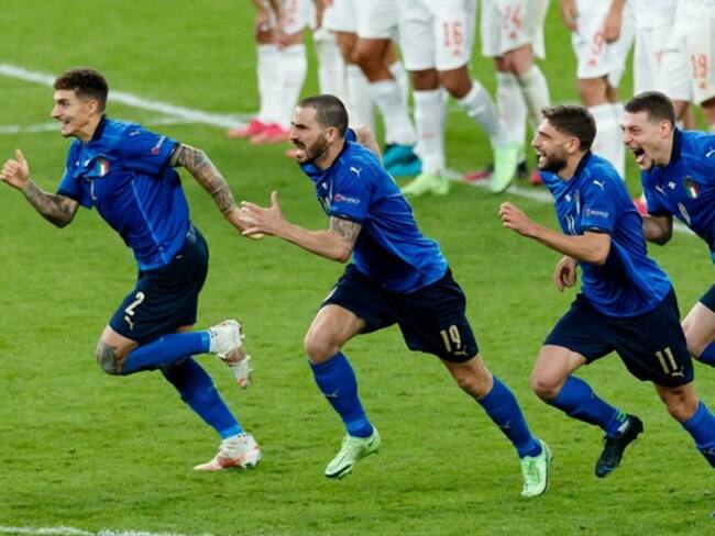 Italia, primer finalista de la Euro2020
