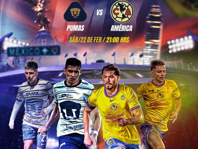 Pumas vs América: EN VIVO, dónde, cuándo y a qué hora ver el juego de la Jornada 8 del Clausura 2025