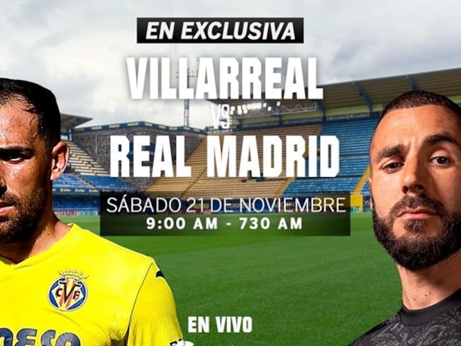 Villarreal vs Real Madrid, en vivo, LaLiga