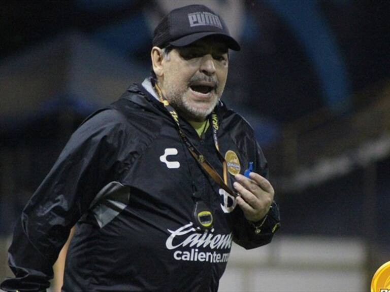Diego Maradona. Foto: Dorados