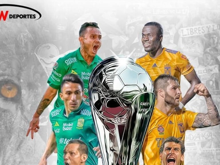 León vs Tigres en vivo online . Foto: W Deportes, Getty Images