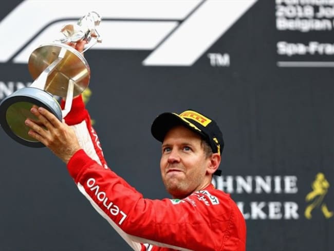 Sebastian Vettel gana el GP de Bélgica
