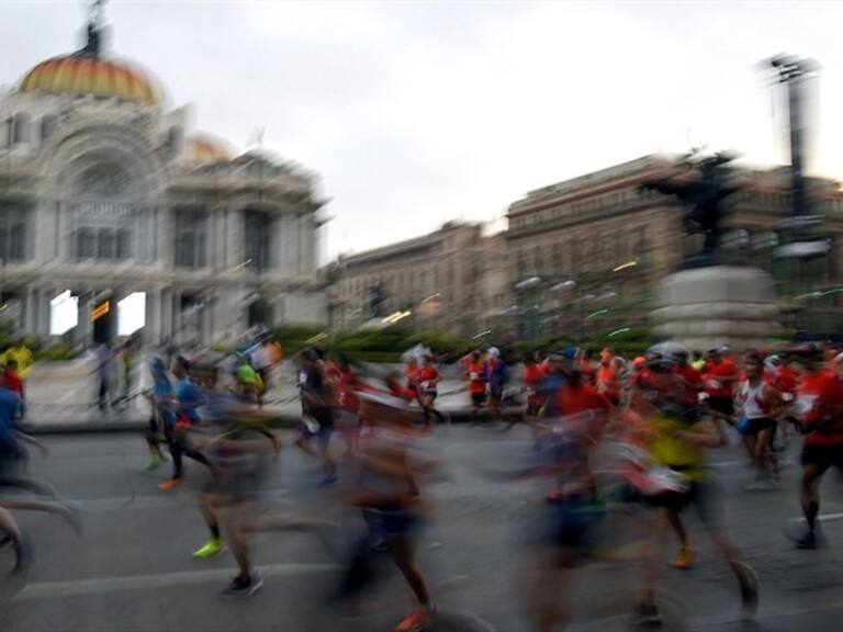 Maratón de la Ciudad de México. Foto: getty