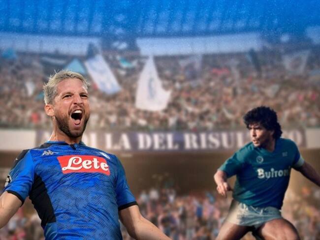 Mertens superó a Maradona