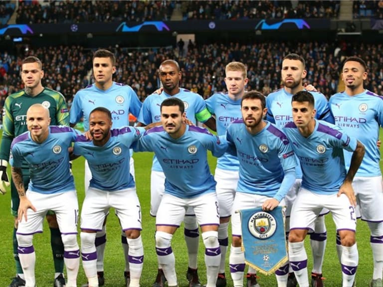 Manchester City en Champions League. Foto: Getty Images