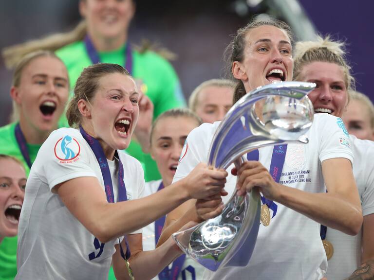 Londres se vistió de gala en la gran final de la Eurocopa femenil 2022