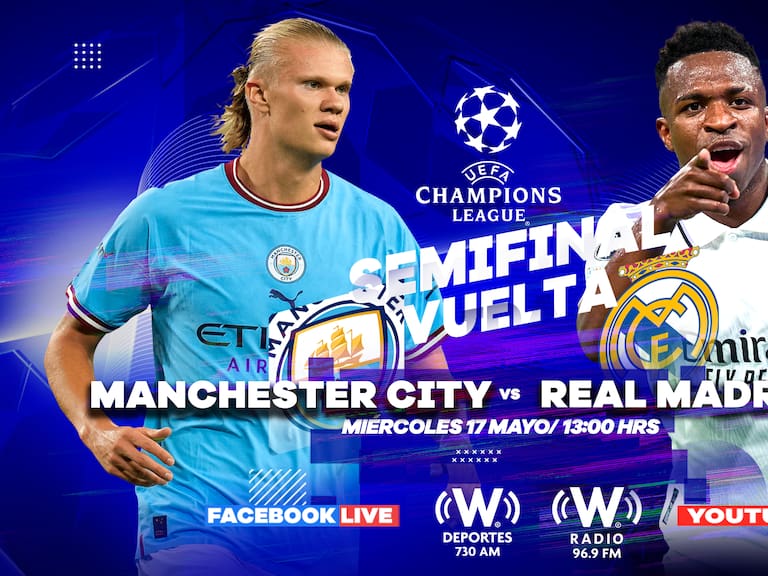 Manchester City vs Real Madrid en vivo