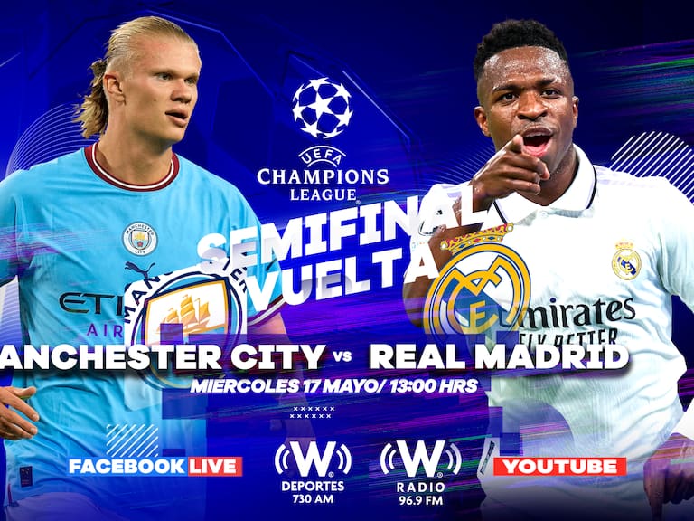 Manchester City vs Real Madrid en vivo