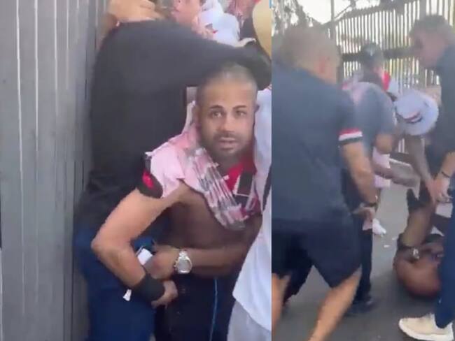 Diego Lugano sufre robo de su celular por parte de un aficionado del Sao Paulo