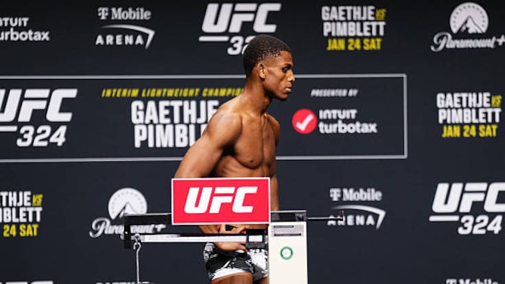 Cameron Smotherman colapsa tras el pesaje en UFC 324 VIDEO