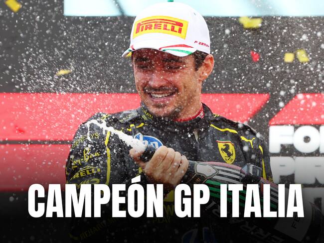 ¡Charles Leclerc se corona del Gran Premio de Italia!; Checo Pérez finaliza octavo y Colapinto corrió en el máximo circuito del automovilismo