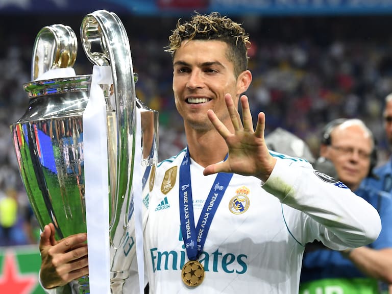 Cr7 y sus 5 Champions League