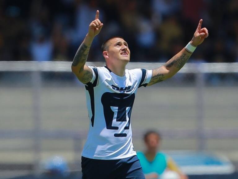 Nicolás Castillo celebra su gol. Foto: Getty images