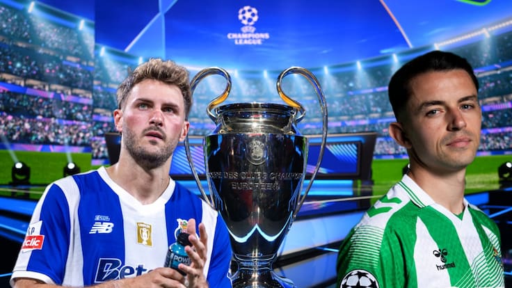 Betis vs Porto: Álvaro Fidalgo y Santiago Giménez rompen sequía de mexicanos en Champions League