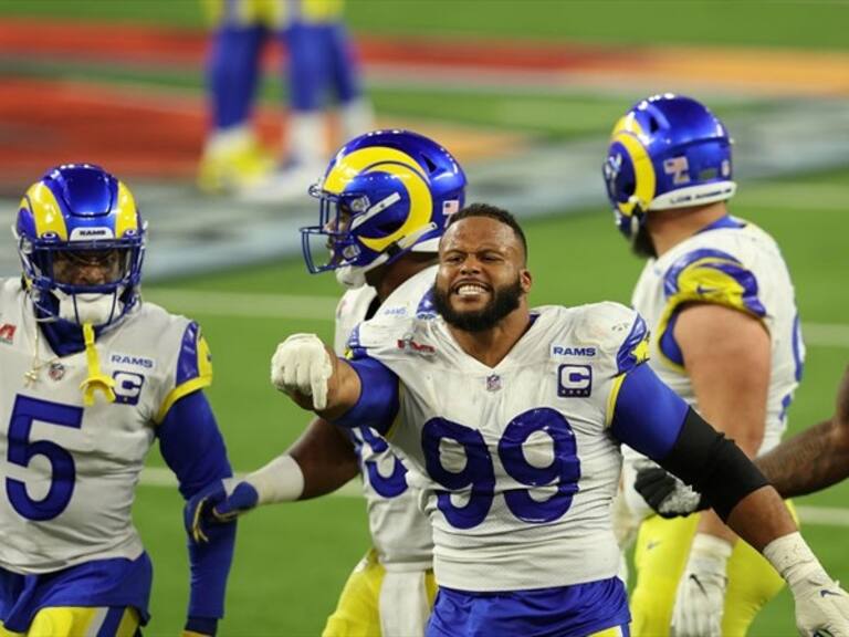 En un juego lleno de drama hasta el final, Los Angeles se quedaron con el Vince Lombardi. . Foto: getty