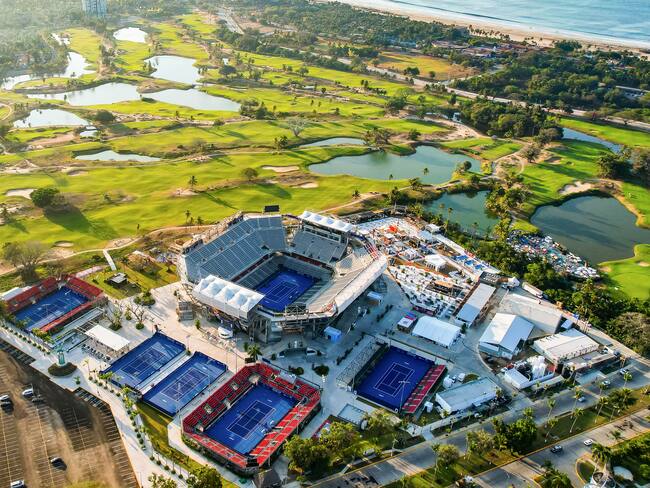 Gobernadora de Guerrero con esperanza de volver a ver el Abierto de tenis en Acapulco