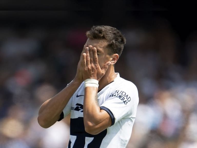 Dinenno; Pumas cayó ante Monarcas. Foto: Mexsport