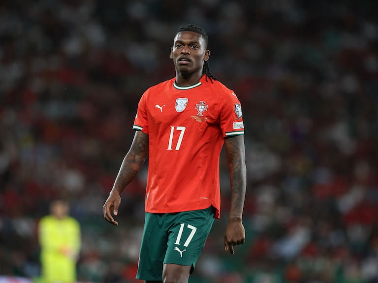 Rafael Leão tomará el dorsal 7 en la Selección de Portugal