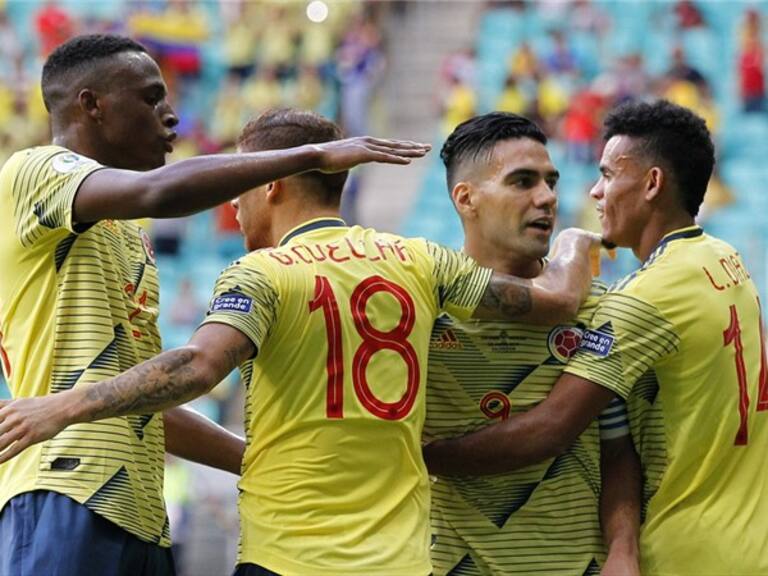 Colombia vs Paraguay. Foto: W Deportes