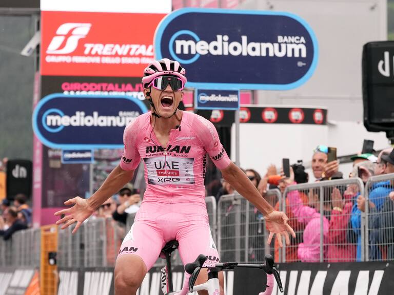 Isaac del Toro sigue haciendo historia en el Giro de Italia