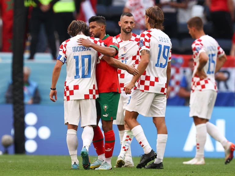 Marruecos y Croacia empataron en su debut en la Copa del Mundo