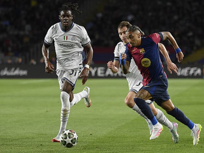 Barcelona e Inter dejaron abierta la serie de las Semifinales de la Champions League tras empatar 3-3